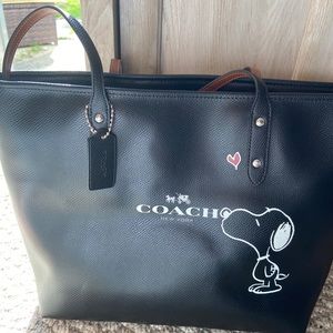 Coach Snoopy bag.